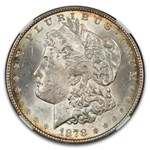 1878 Morgan Dollar 8 TF MS-64 NGC (VAM-115 TDO Blossoms, Fivaz)