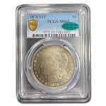 1878 Morgan Dollar 8 TF MS-65 PCGS CAC