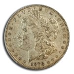 1878 Morgan Dollar 8 TF XF-40 PCGS CAC (VAM 14.15 Lines in Hair)