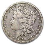 1878 Morgan Dollar Fine-15 PCGS (VAM 14.15 Lines in Hair)
