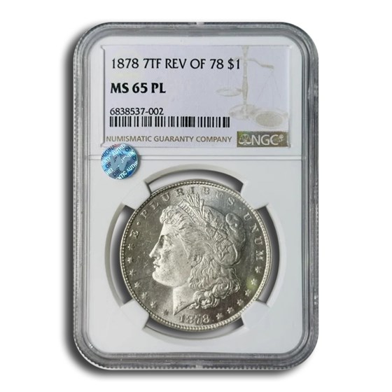 1878 Morgan Dollar MS-65 NGC (PL)