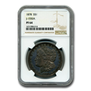 1878 Morgan Dollar PF-64 NGC (J-1550A) 1878 Morgan Dollar PF-64 NGC (J-1550A)