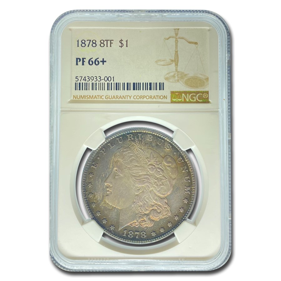 1878 Morgan Dollar PF-66+ NGC