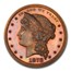 1878 Pattern Dollar PR-65+ PCGS CAC (Red/Brown, J-1554b)