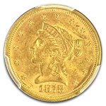 1878-S $2.50 Liberty Gold Quarter Eagle MS-63 PCGS