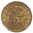 1878-S $20 Liberty Gold Double Eagle MS-61 NGC