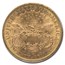 1878-S $20 Liberty Gold Double Eagle MS-61 PCGS