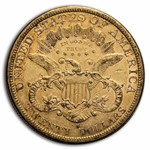 1878-S $20 Liberty Gold Double Eagle XF