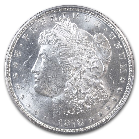 Buy 1878-S Morgan Dollar MS-62 PCGS | APMEX