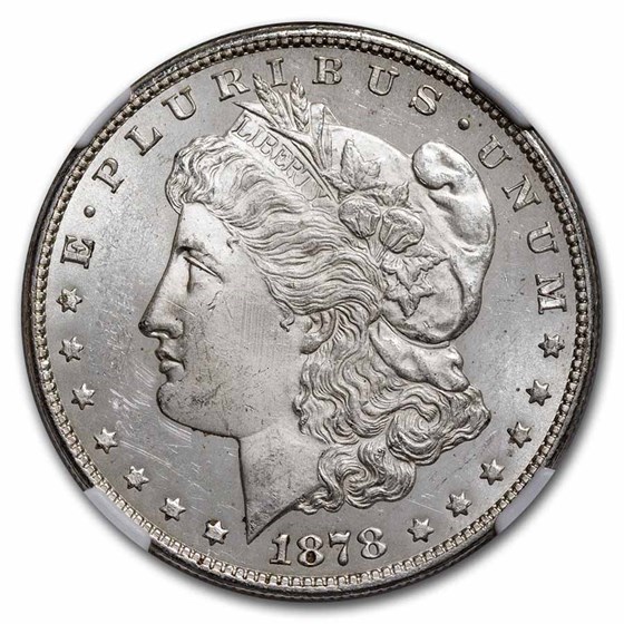 1878-S Morgan Dollar MS-63* NGC (Star) 1878-S Morgan Dollar MS-63* NGC (Star)