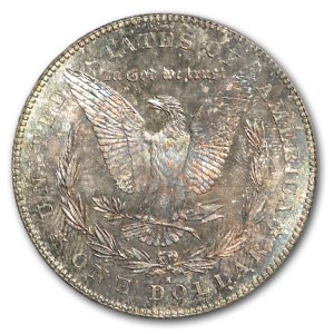 1878-S Morgan Dollar MS-63 PCGS (Kaleidoscope Toning) 1878-S Morgan Dollar MS-63 PCGS (Kaleidoscope Toning)
