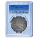 1878-S Morgan Dollar MS-63 PCGS (Obv & Rev Toning) 1878-S Morgan Dollar MS-63 PCGS (Obv & Rev Toning)
