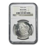 1878-S Morgan Dollar MS-64 DPL NGC