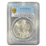 1878-S Morgan Dollar MS-65+ PCGS