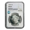 1878-S Morgan Dollar MS-66+ NGC