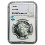1878-S Morgan Dollar MS-66+ NGC