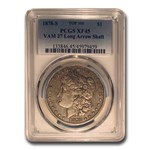1878-S Morgan Dollar XF-45 PCGS (VAM 27 Long Arrow Shaft Top 100)
