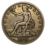 1878-S Trade Dollar Chamber Pot (Potty Dollar)