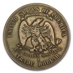 1878-S Trade Dollar Chamber Pot (Potty Dollar)