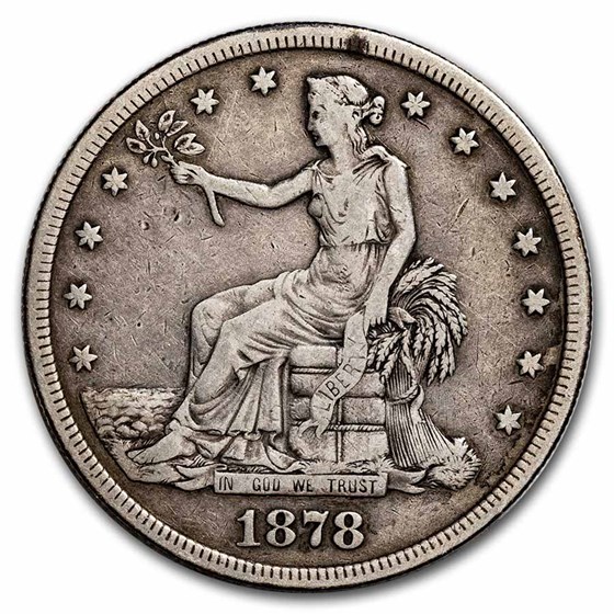 1878-S Trade Dollar Fine 1878-S Trade Dollar Fine