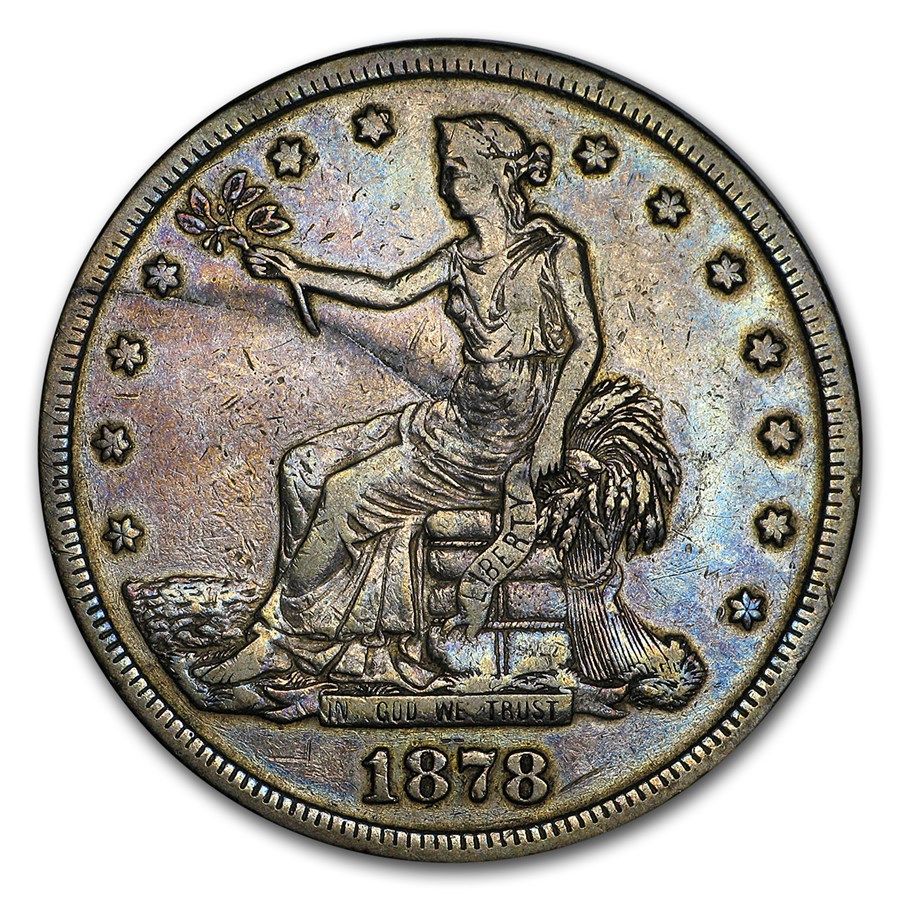 1878-S Trade Dollar VF