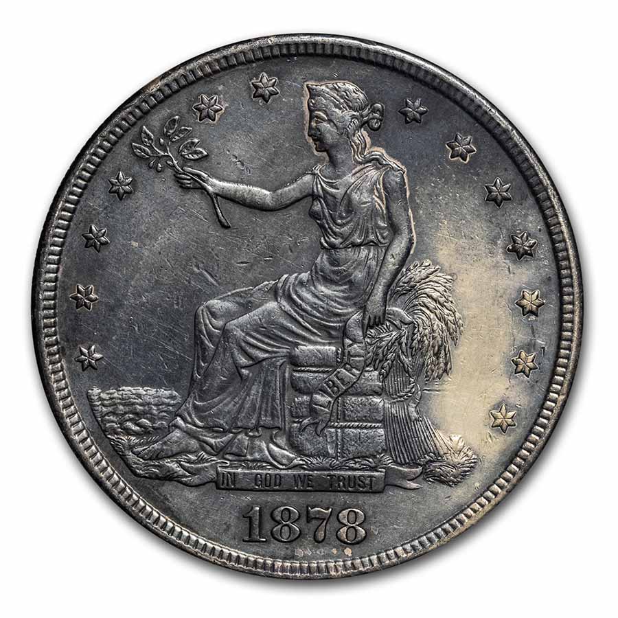 Buy 1878-S Trade Dollar XF Details (Cleaned) | APMEX