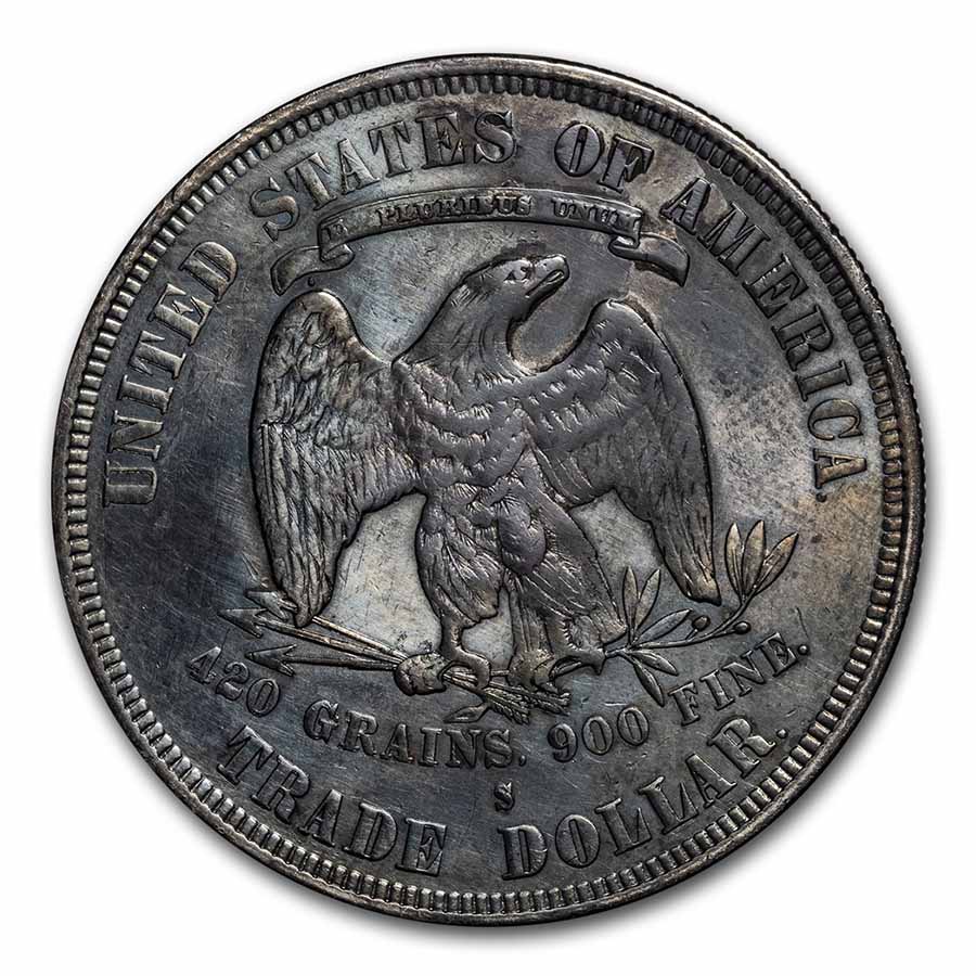 Buy 1878-S Trade Dollar XF Details (Cleaned) | APMEX