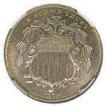 1878 Shield Nickel PF-67 NGC