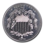 1878 Shield Nickel PR-65 PCGS CAC