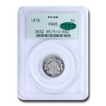 1878 Shield Nickel PR-65 PCGS CAC