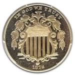 1878 Shield Nickel PR-67+ Cameo PCGS