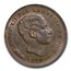 1878 Spain 5 Centimos Alfonso XII MS-65 PCGS (Brown)
