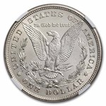 1878 Stage Coach Silver Dollar 8 Tailfeather BU NGC