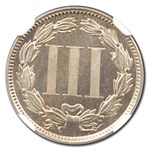 1878 Three Cent Nickel PF-66 Cameo+ NGC