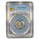 1878 Three Cent Nickel PR-65 PCGS