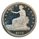 1878 Trade Dollar PR-64+ DCAM PCGS CAC
