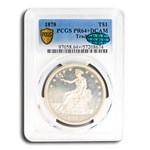 1878 Trade Dollar PR-64+ DCAM PCGS CAC