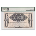 1879 $10.00 US Refunding Certificate AU-50 PMG (Fr#214)