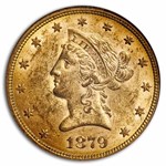 1879 $10 Liberty Gold Eagle MS-61 NGC