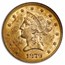 1879 $10 Liberty Gold Eagle MS-61 NGC