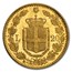 1879-1897 Italy Gold 20 Lire Umberto I BU