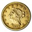 1879 $2.50 Liberty Gold Quarter Eagle AU