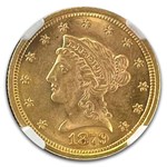 1879 $2.50 Liberty Gold Quarter Eagle MS-65 NGC