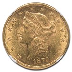 1879 $20 Liberty Gold Double Eagle MS-60 NGC