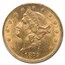 1879 $20 Liberty Gold Double Eagle MS-60 PCGS