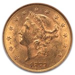 1879 $20 Liberty Gold Double Eagle MS-61 NGC