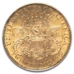 1879 $20 Liberty Gold Double Eagle MS-61 PCGS