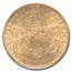 1879 $20 Liberty Gold Double Eagle MS-61 PCGS