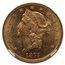 1879 $20 Liberty Gold Double Eagle MS-62 NGC