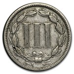 1879 3 Cent Nickel VF